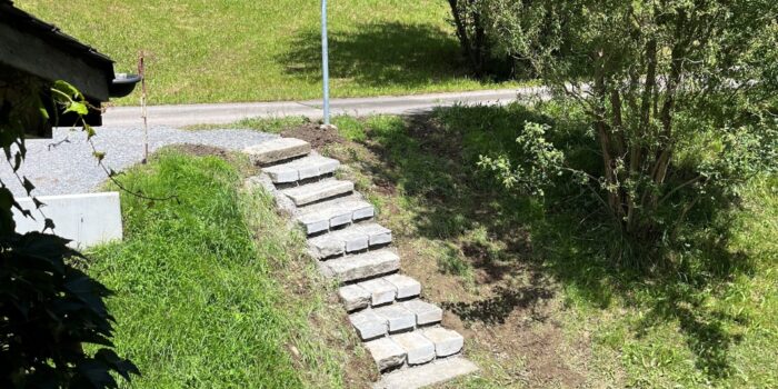 Trap vanaf parkeerplaats 2